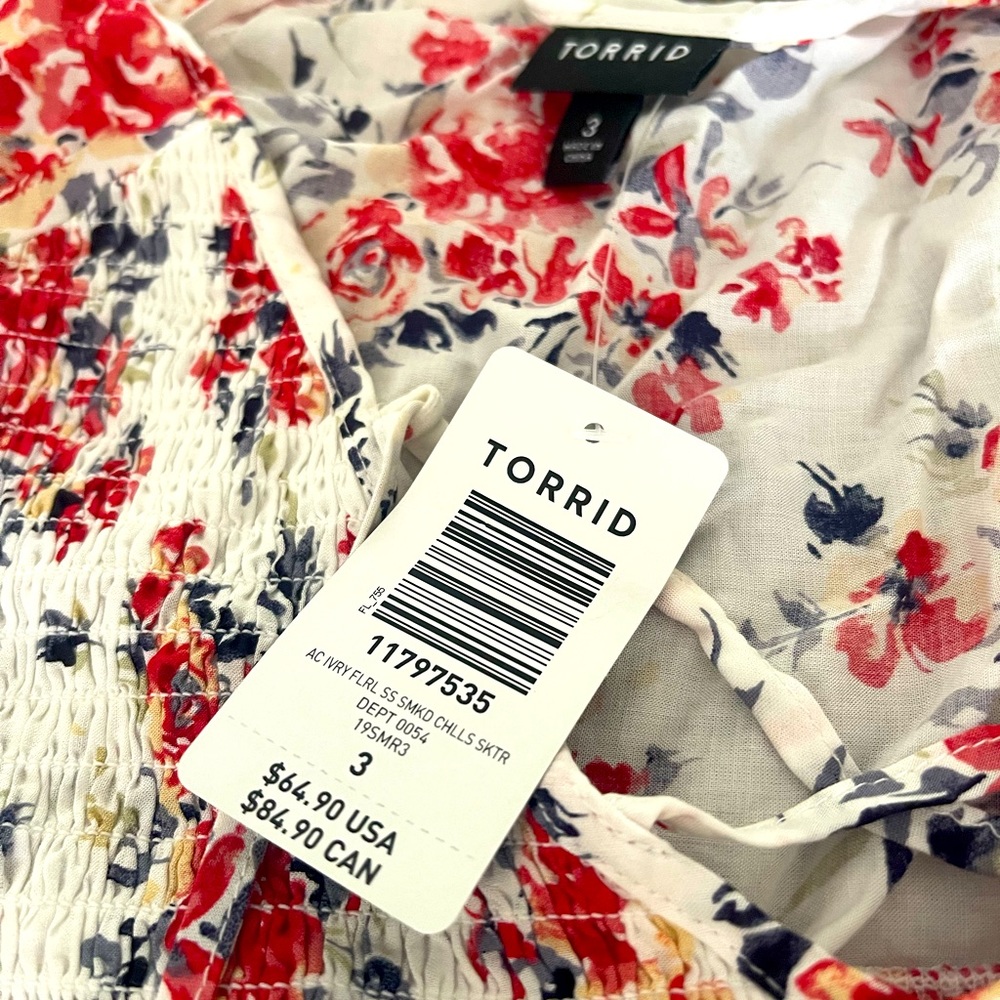 Summer dress size PLUS SIZE 3 TORRID